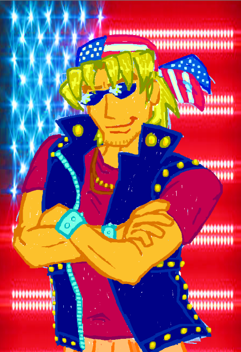 BANDIT KEITH FROM YUGIOH!! AMERICA!!
